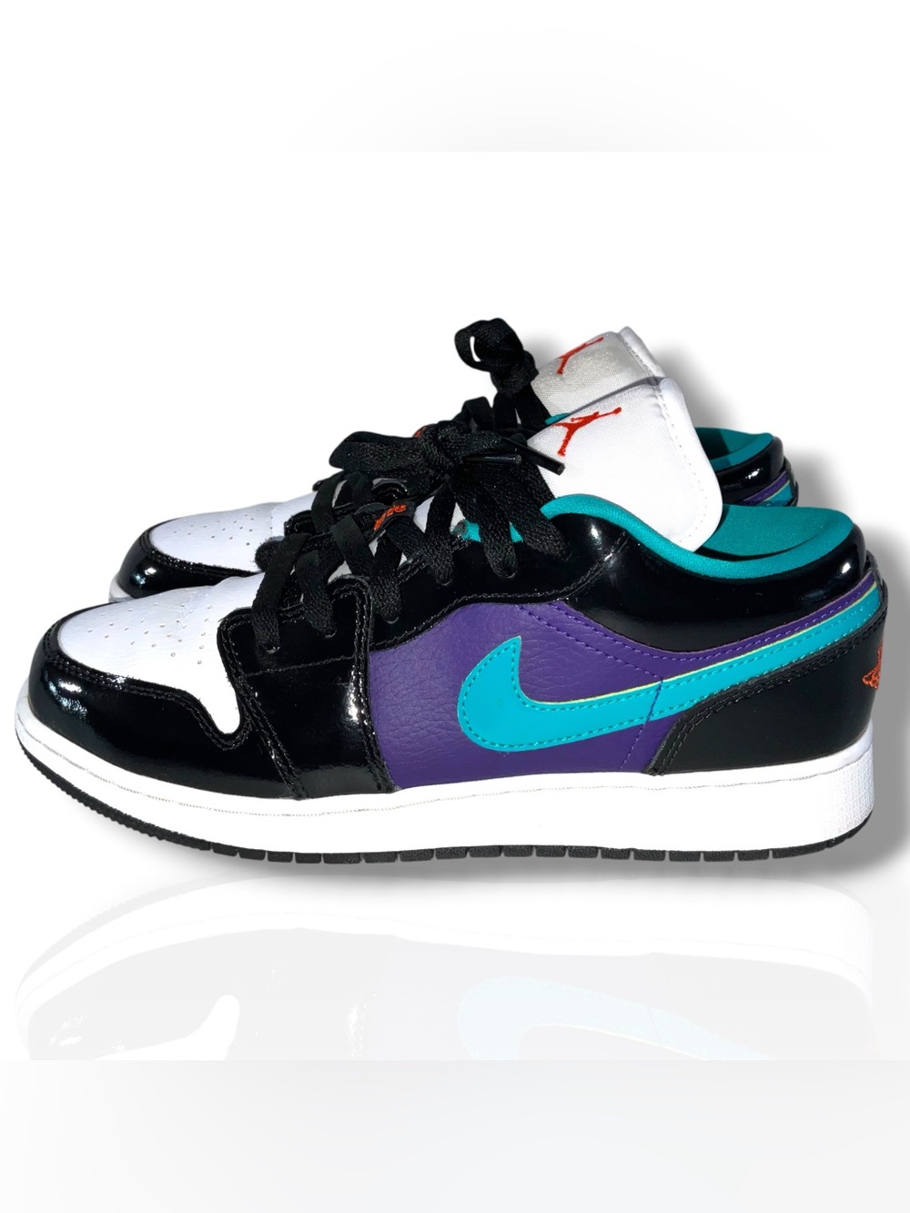Air Jordan 1 Low SE “Arctic Punch” Black Purple Turquoise 7Y